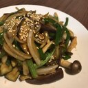 野菜の生姜醤油炒め